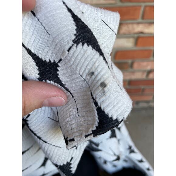 Renee C, Size Medium, Addae Knit Dress, Black & White, Fit and Flare, Retro - Picture 5 of 7